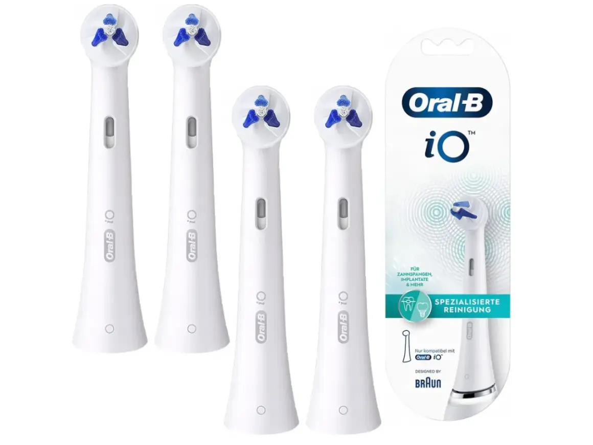 Końcówki do szczoteczki Oral-B iO. Czy do szczoteczki Oral-B pasują wszystkie końcówki? Te są specjalnie do iO.