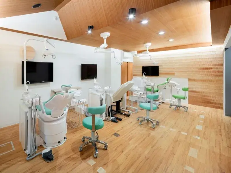 nowoczesny gabinet stomatologiczny, wnętrze kliniki dentystycznej