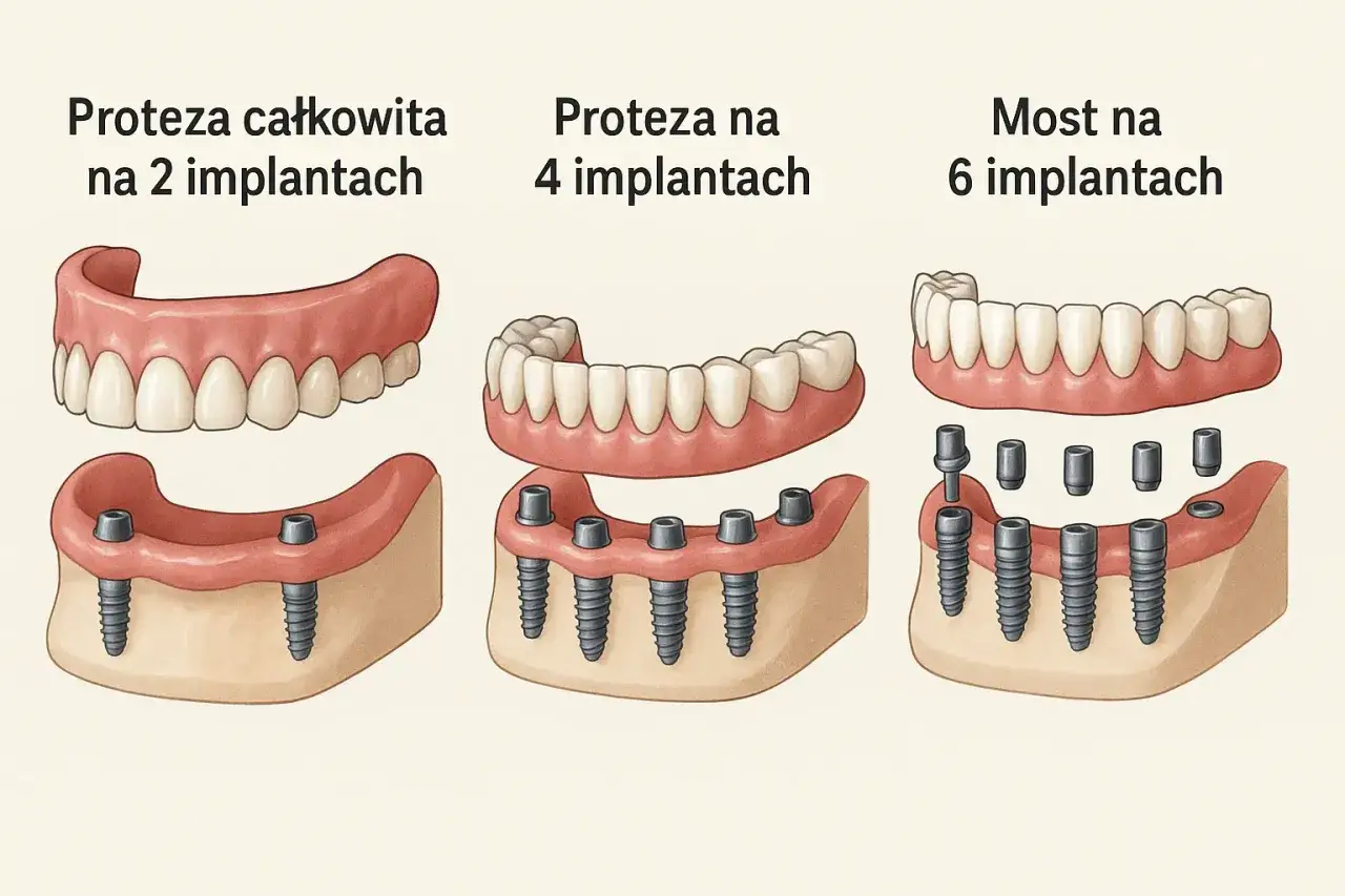 cennik stomatologiczny implanty protetyka